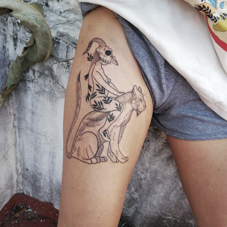 Tatuaje de Bahía Diaz