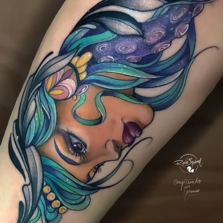 Tatuaje de Rocio Squirrel