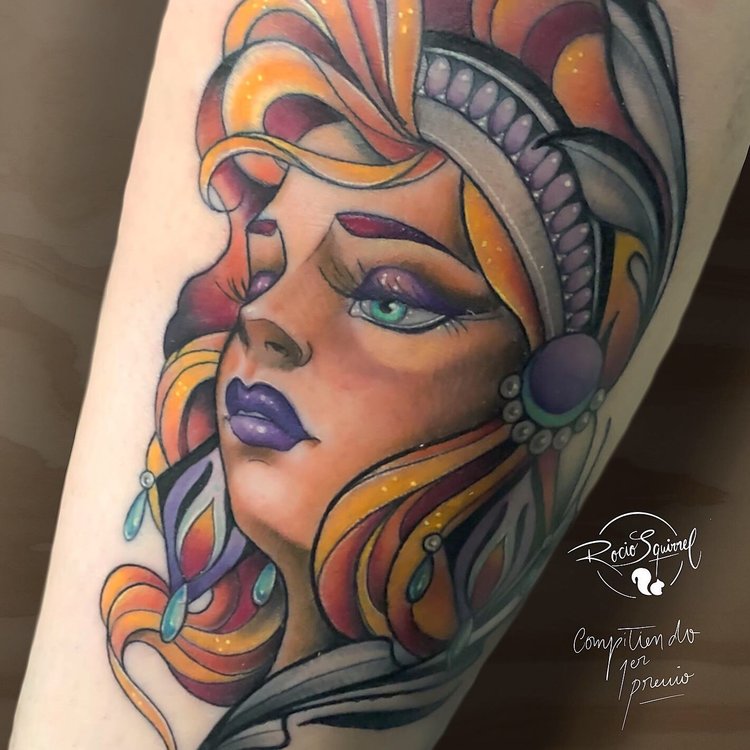 Tatuaje de Rocio Squirrel