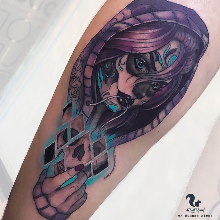Tatuaje de Rocio Squirrel