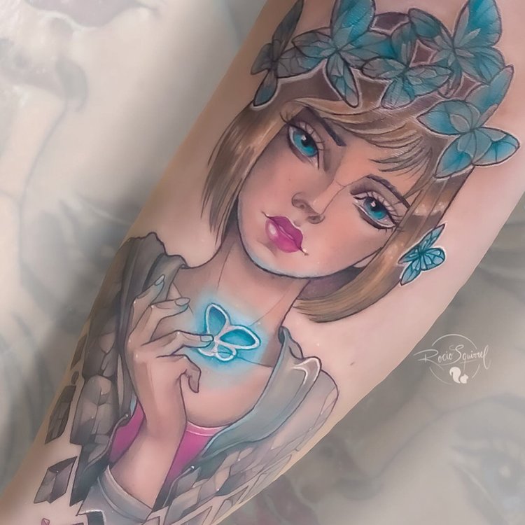 Tatuaje de Rocio Squirrel