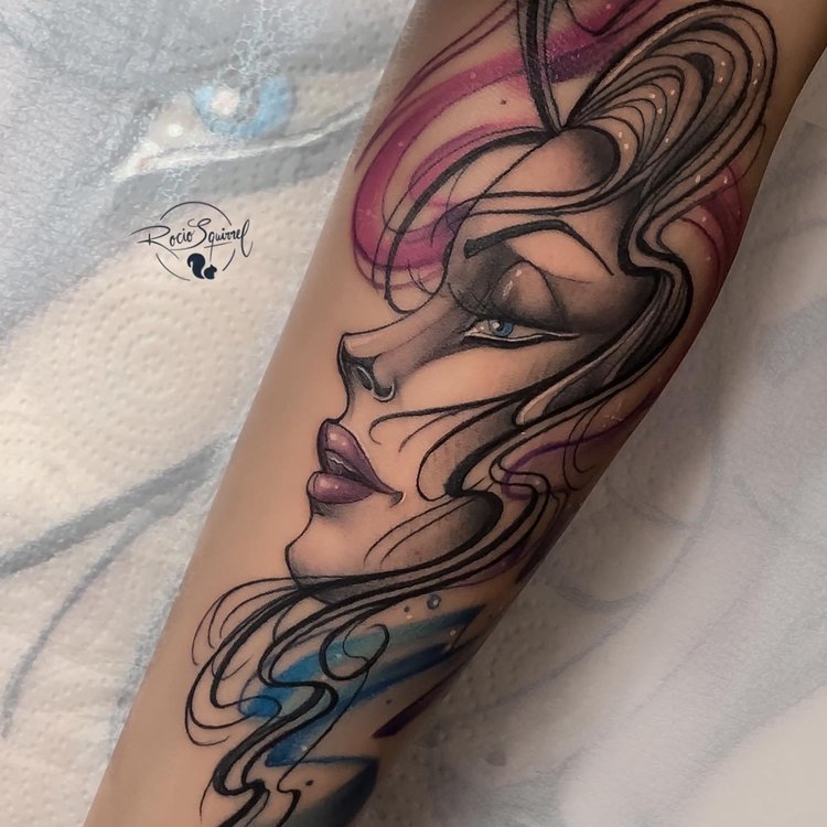Tatuaje de Rocio Squirrel