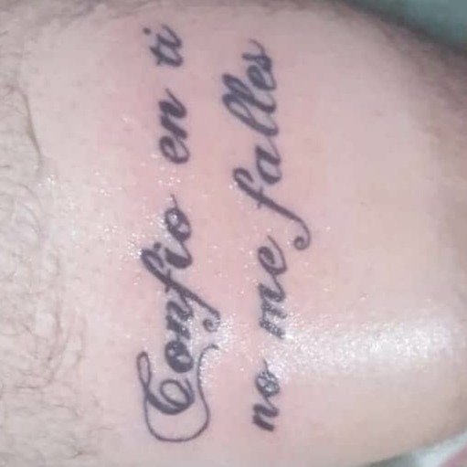 Tatuaje de Jony Vales