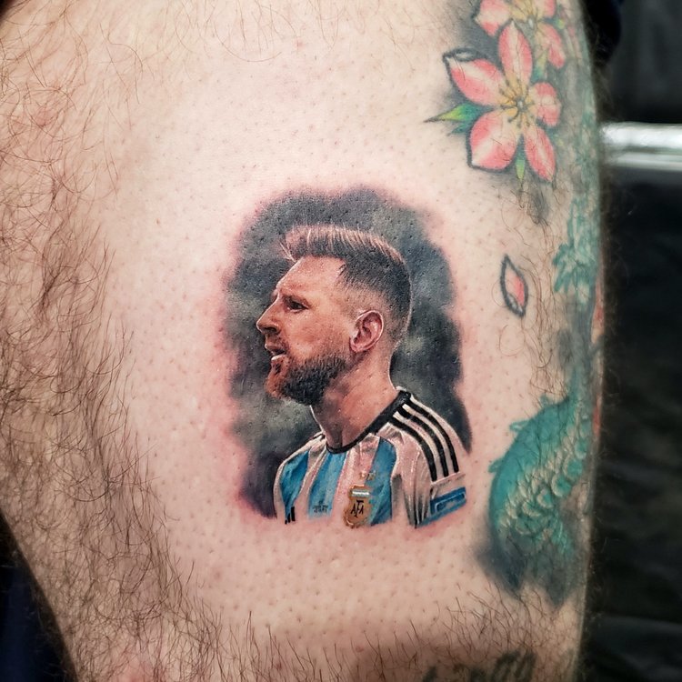 Tatuaje de Boris Argañaraz