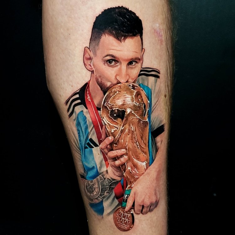 Tatuaje de Boris Argañaraz