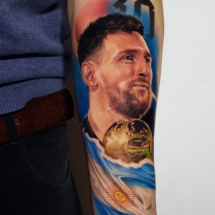 Tatuaje de Boris Argañaraz