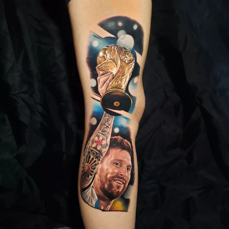 Tatuaje de Boris Argañaraz