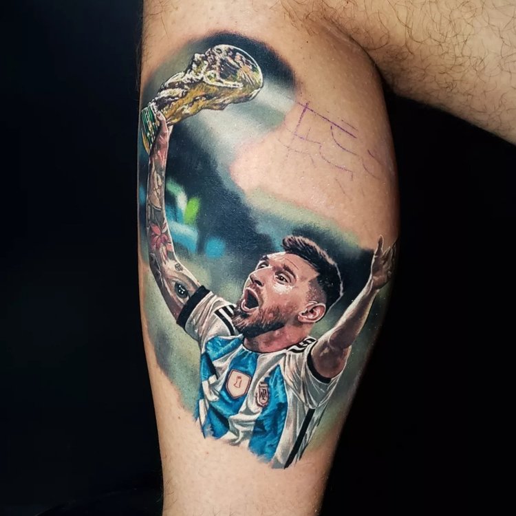 Tatuaje de Boris Argañaraz