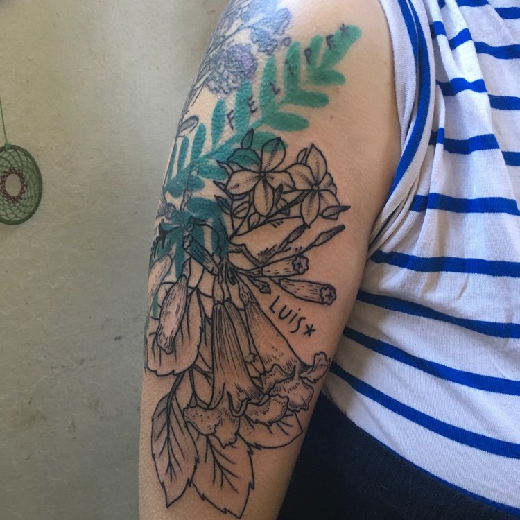 Tatuaje de Candela Goi
