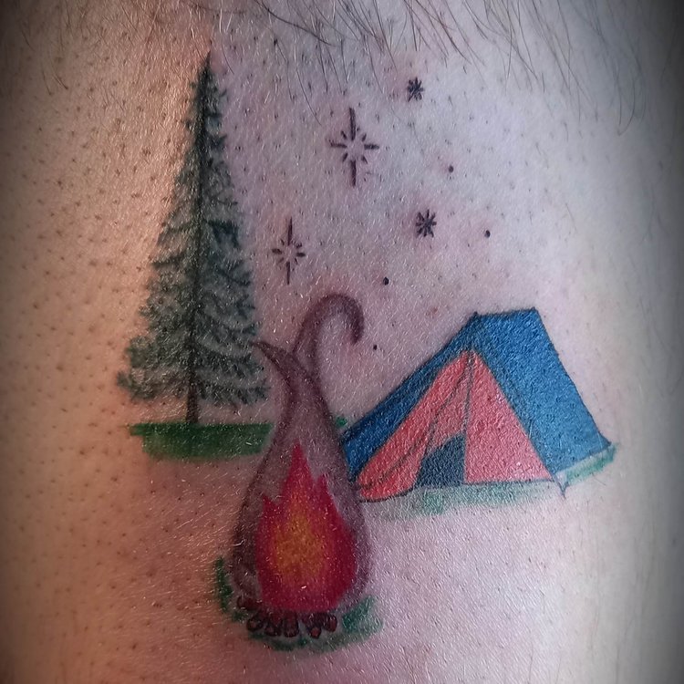 Tatuaje de Alejandra Graziano