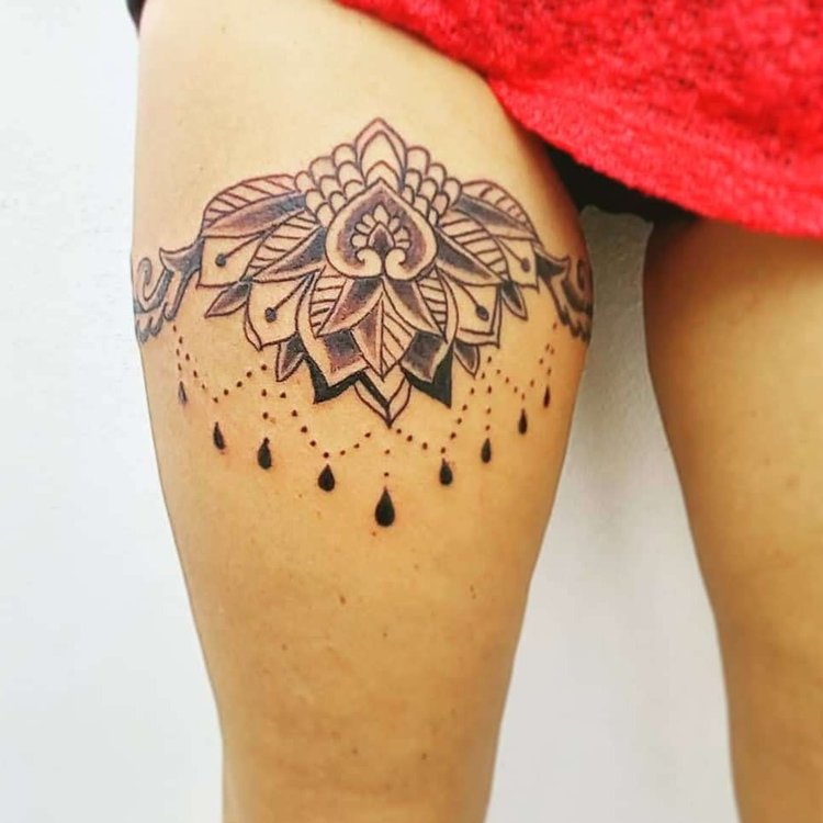 Tatuaje de Alejandra Graziano