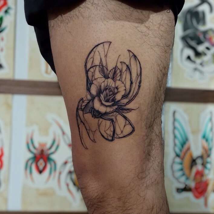 Tatuaje de Maximiliano Leivart