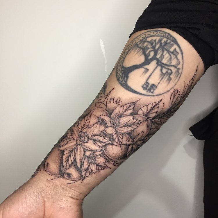 Tatuaje de Maximiliano Leivart
