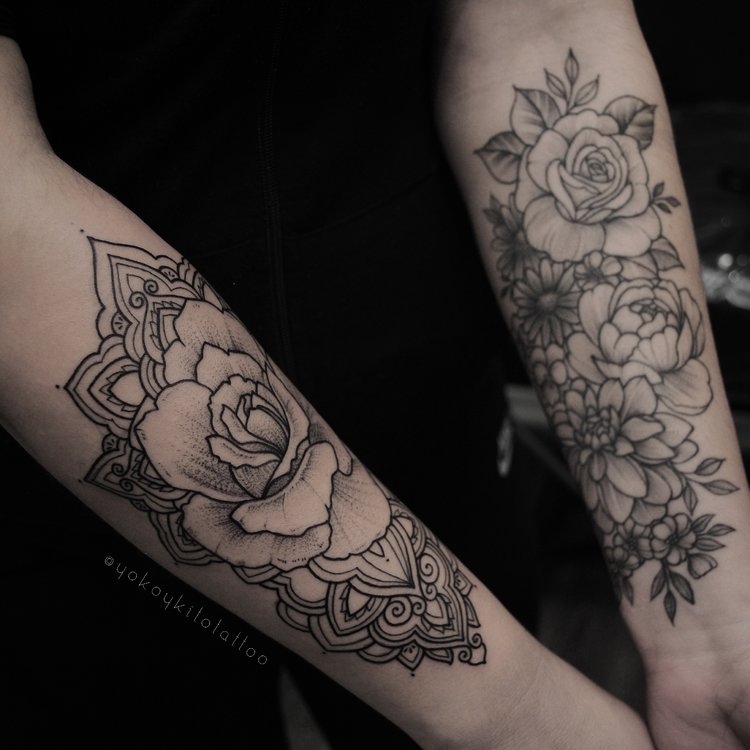 Tatuaje de Yoko Y Kito Tattoo