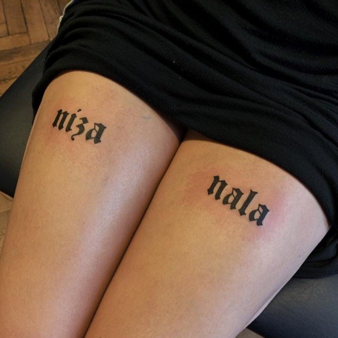 Tatuaje de Tomas Wahr