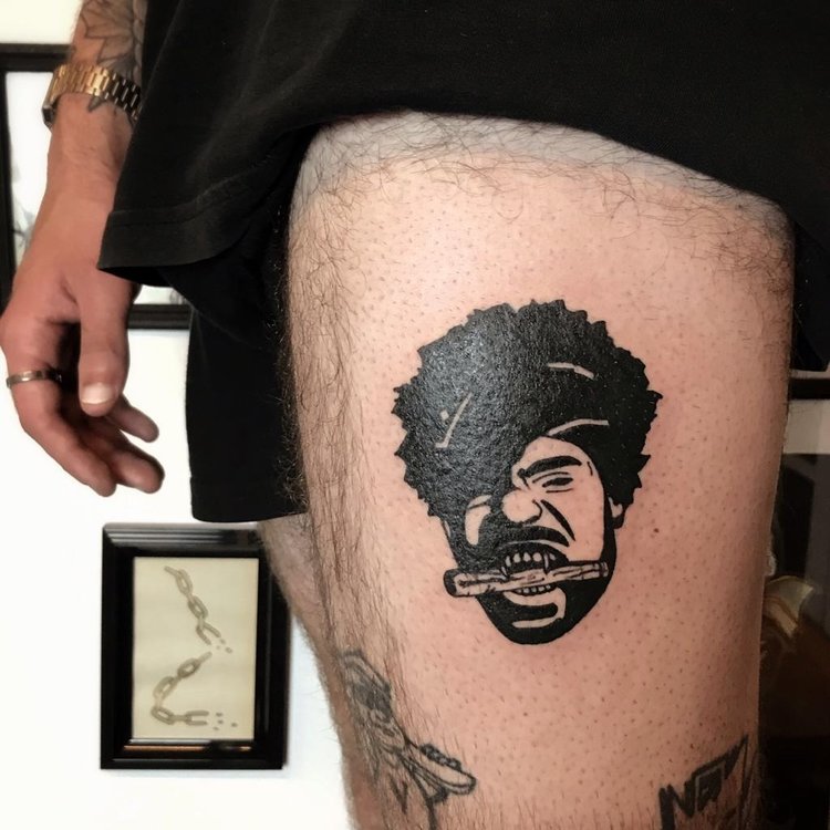 Tatuaje de Tomas Wahr