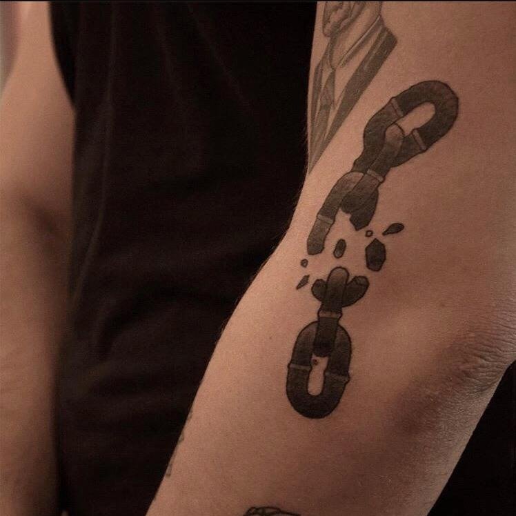 Tatuaje de Tomas Wahr