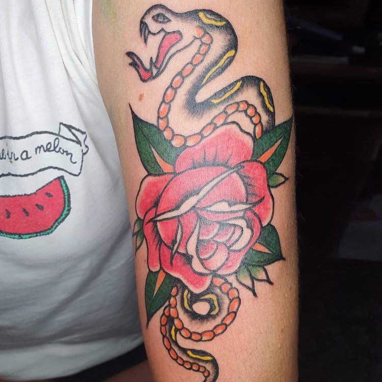Tatuaje de Tomas Bisegna