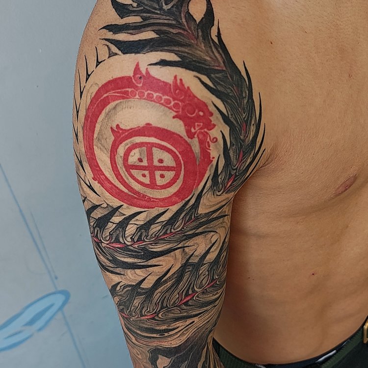 Tatuaje de Ayrton Evrard