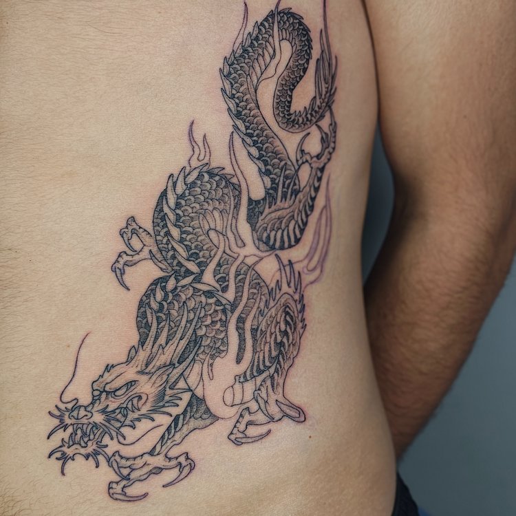 Tatuaje de Ayrton Evrard