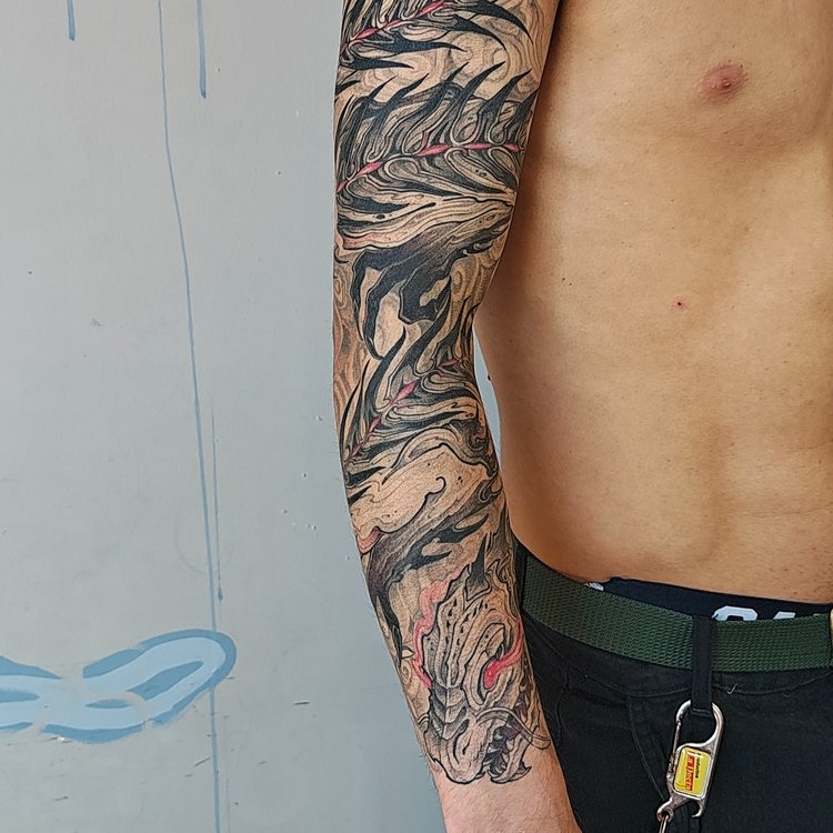 Tatuaje de Ayrton Evrard