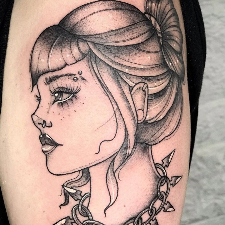 Tatuaje de Mariana Neira