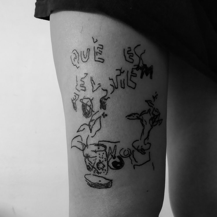 Tatuaje de Melina Rimola