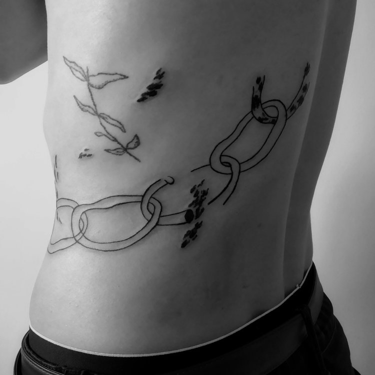 Tatuaje de Melina Rimola