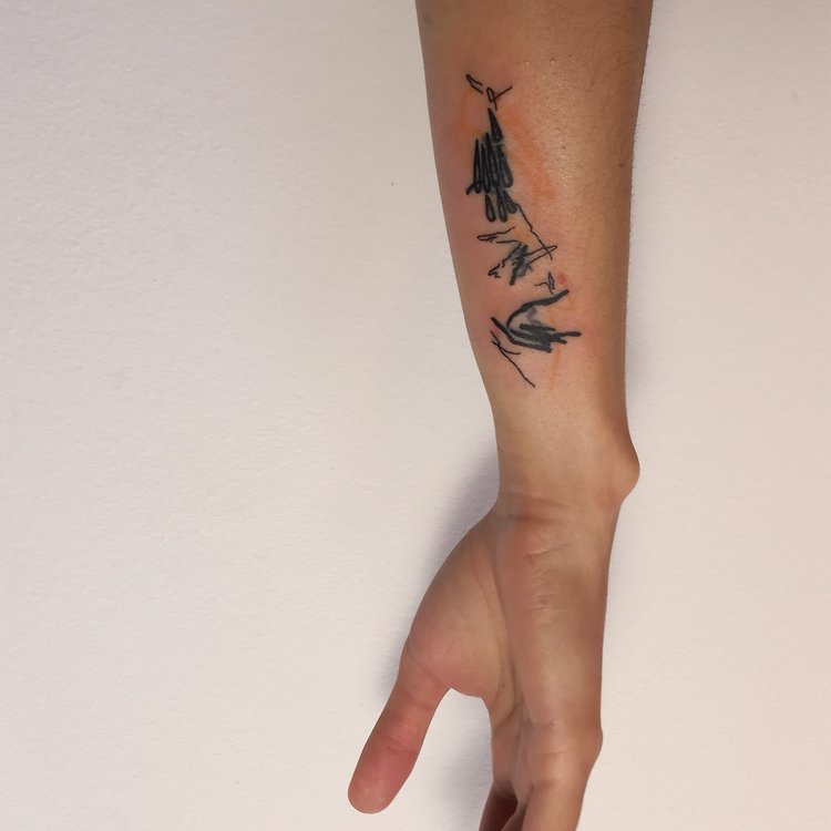 Tatuaje de Melina Rimola