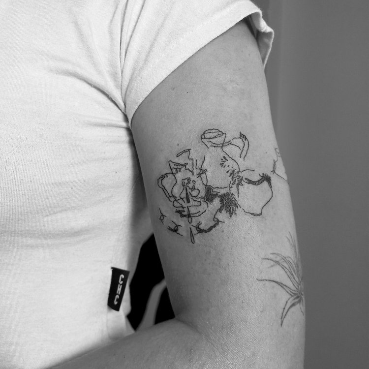 Tatuaje de Melina Rimola