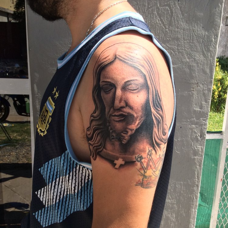 Tatuaje de Leandro Emanuel Meconcelli