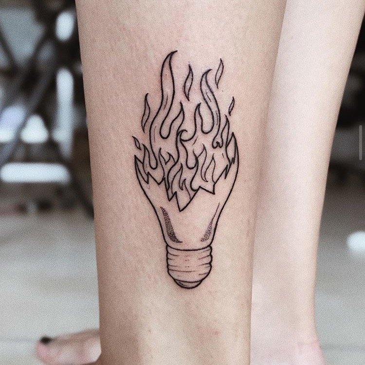 Tatuaje de Florencia Capone