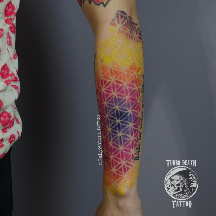 Tatuaje de Sally Tattooer