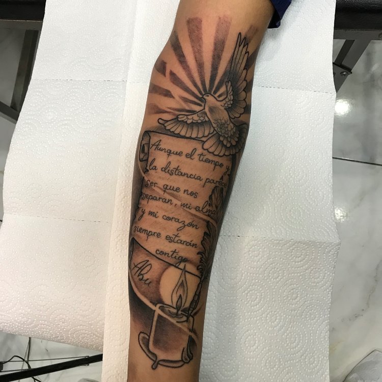 Tatuaje de Santiago Nicolas