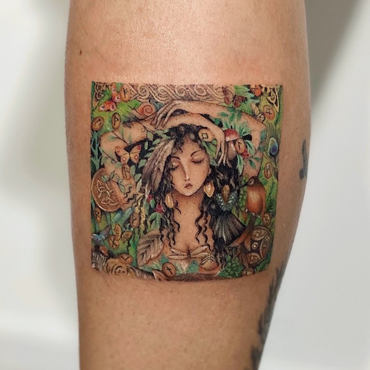 Tatuaje de Tizauria (Tici Nocito)