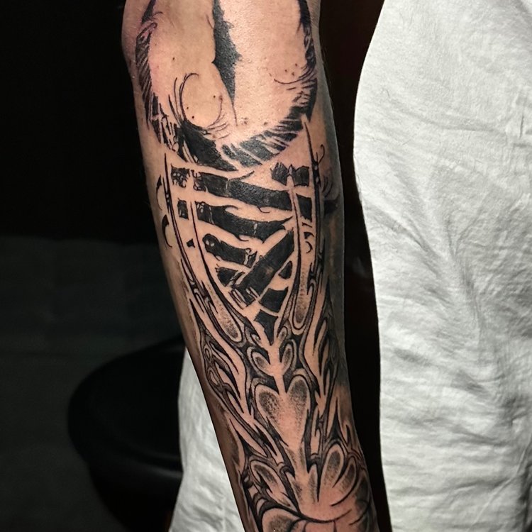 Tatuaje de David Emanuel Muñoz