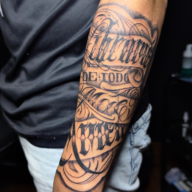 Tatuaje de David Emanuel Muñoz