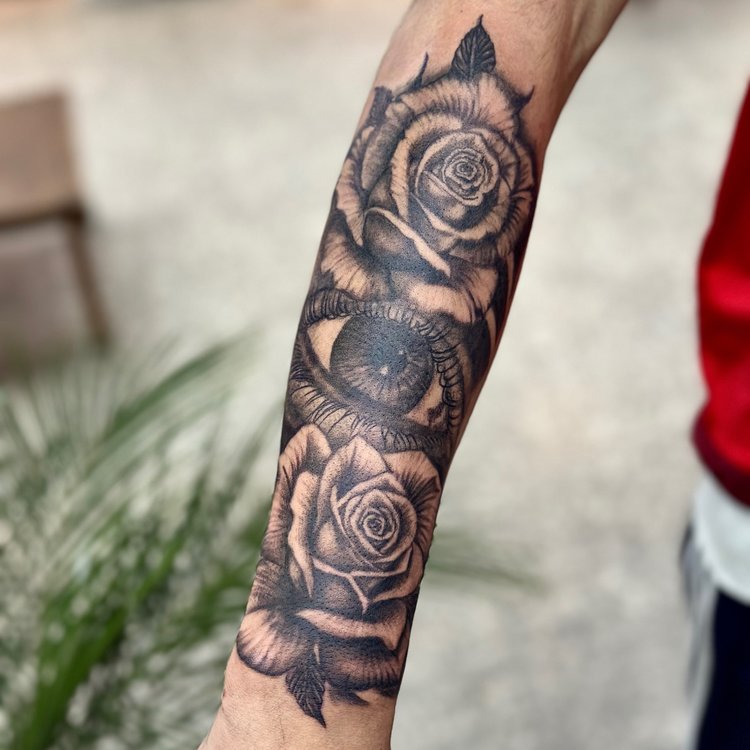Tatuaje de David Emanuel Muñoz