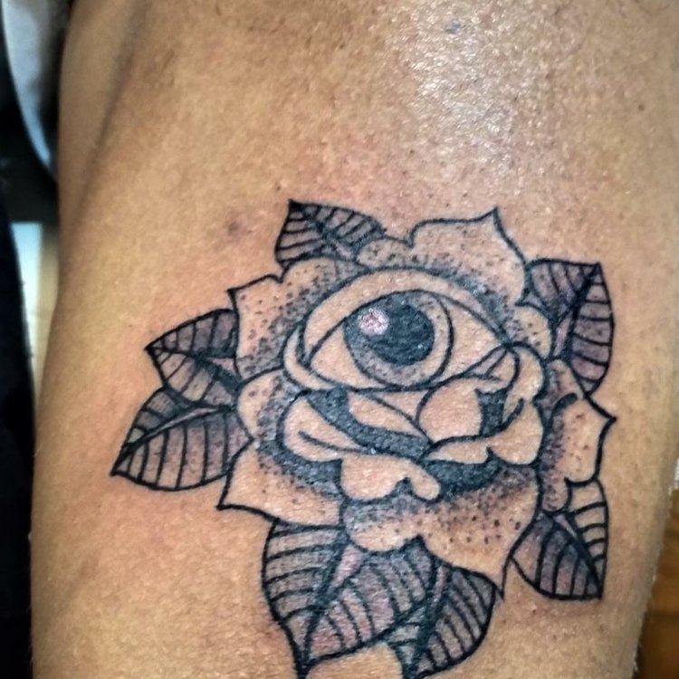 Tatuaje de Abraham Castillo