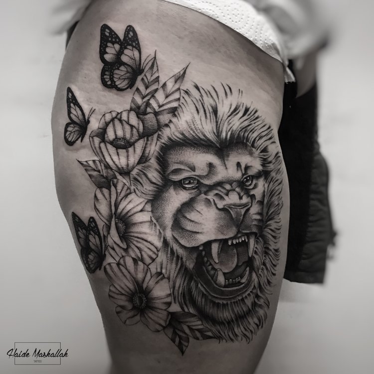 Tatuaje de Haide Mashallah