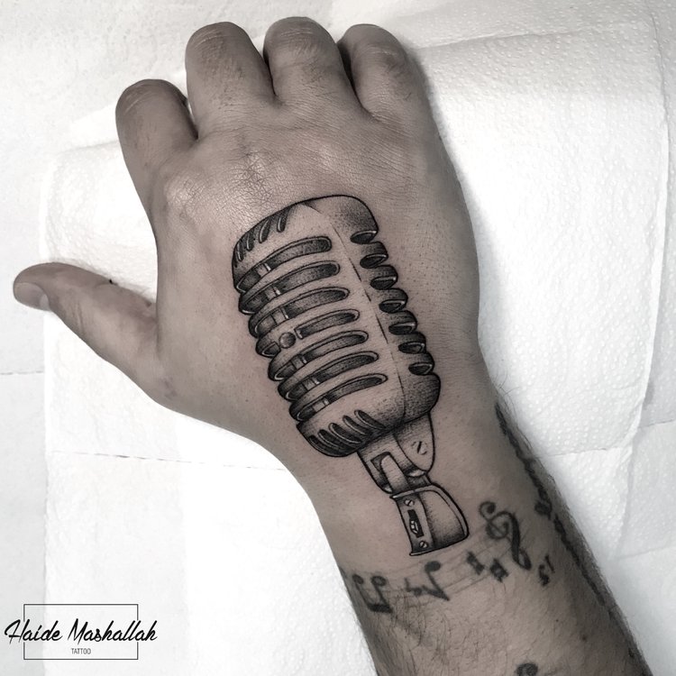 Tatuaje de Haide Mashallah
