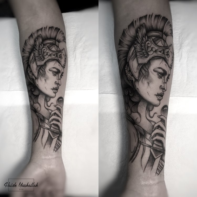 Tatuaje de Haide Mashallah