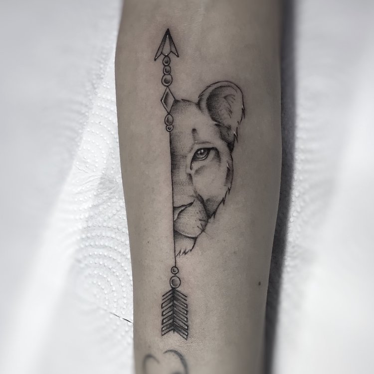 Tatuaje de Haide Mashallah