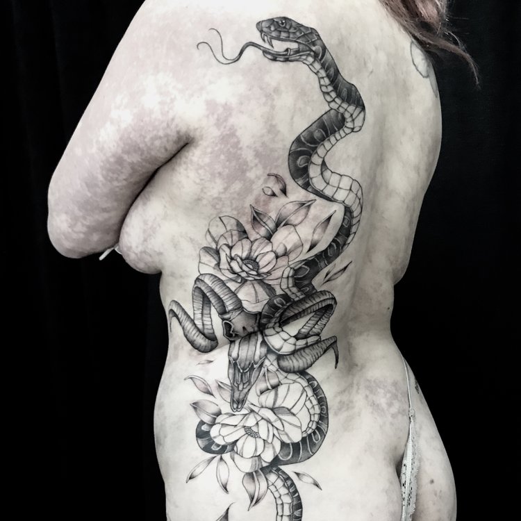 Tatuaje de Haide Mashallah