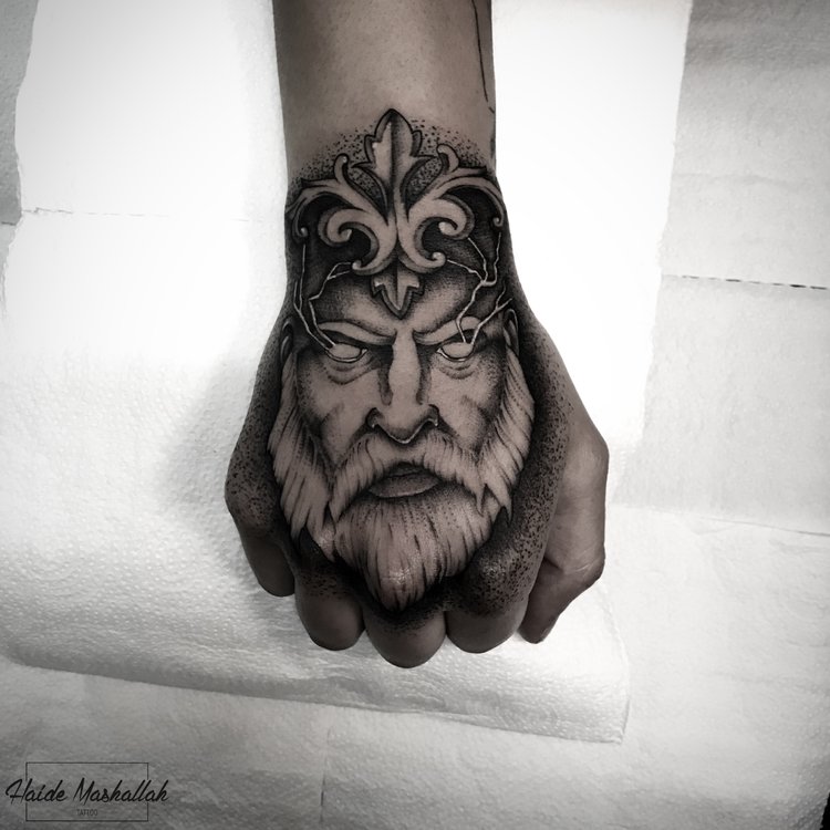 Tatuaje de Haide Mashallah