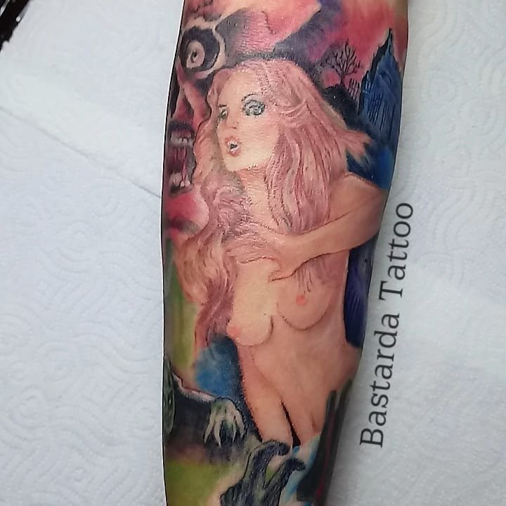 Tatuaje de Carla Contreras