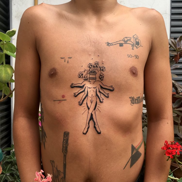 Tatuaje de Gaston