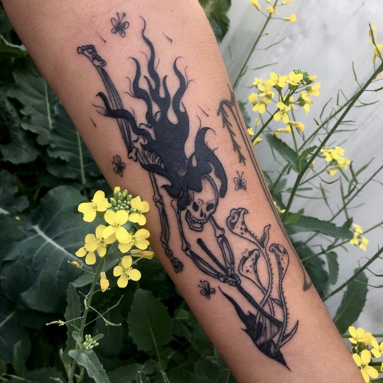 Tatuaje de Gaston