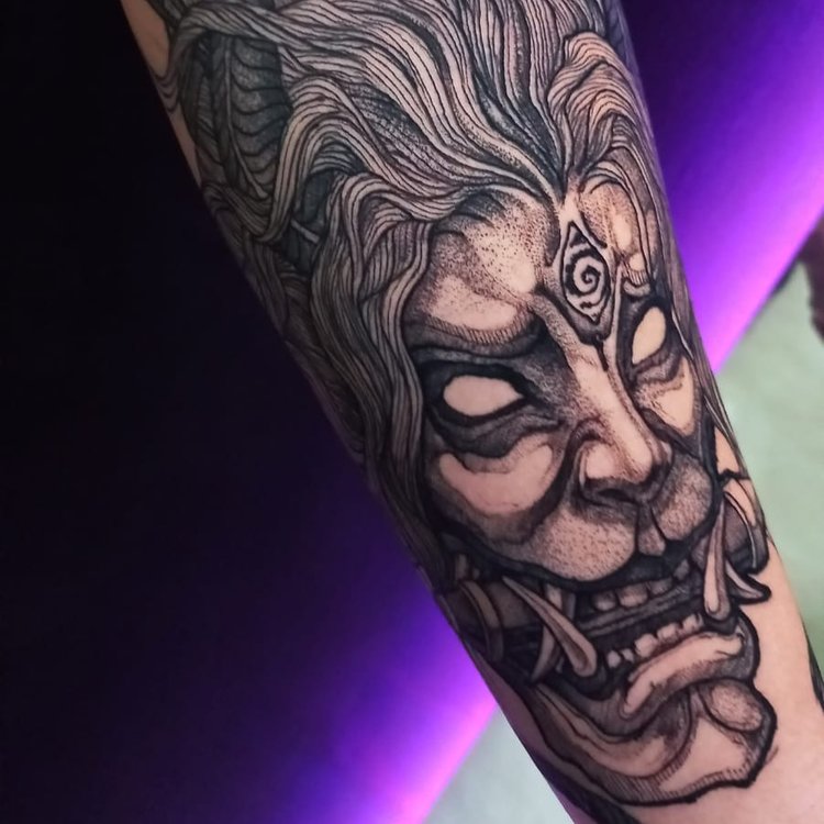 Tatuaje de Psico Infierno