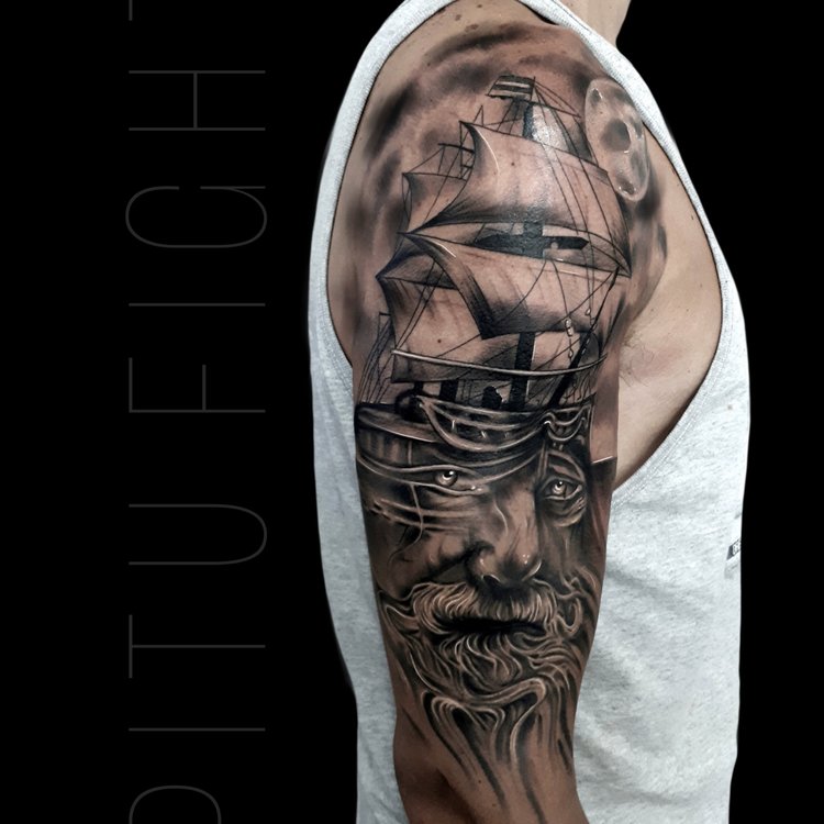 Tatuaje de Pitu Fight